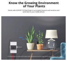 SONOFF MS01 Smart Soil Moisture Sensor Háztartás / Otthon / Kültér - Okos otthon - Csapadékmérő érzékelő - 519777