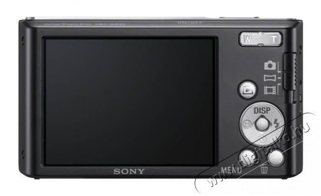 SONY DSC-W830B digitális fényképezőgép - fekete Fényképezőgép / kamera - Kompakt fényképezőgép - Normál tudású kompakt - 337567