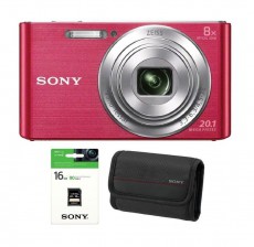 SONY DSC-W830P digitális fényképezőgép - rózsaszín  Fényképezőgép / kamera - Kompakt fényképezőgép - Normál tudású kompakt - 337568