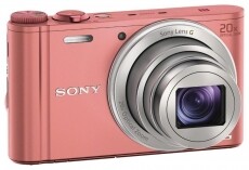 SONY DSC-WX350 - rózsaszín Fényképezőgép / kamera - Ultrazoom fényképezőgép - Kompakt méretű - 279883