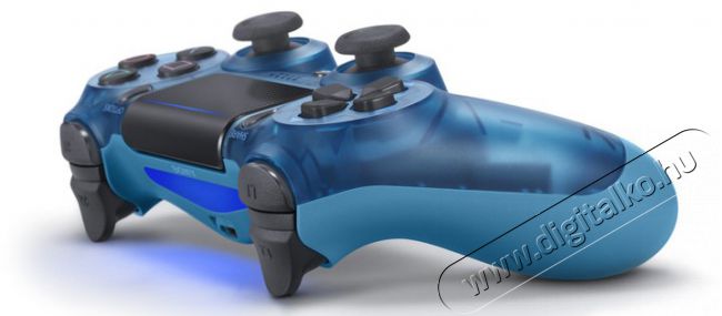 SONY PlayStation 4 (PS4) Dualshock 4 kontroller V2 - kék áttetsző Iroda és számítástechnika - Játék konzol - Kontroller - 327964