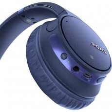 SONY WHCH700NL Bluetooth kék zajszűrős fejhallgató Audio-Video / Hifi / Multimédia - Fül és Fejhallgatók - Fejhallgató - 337577