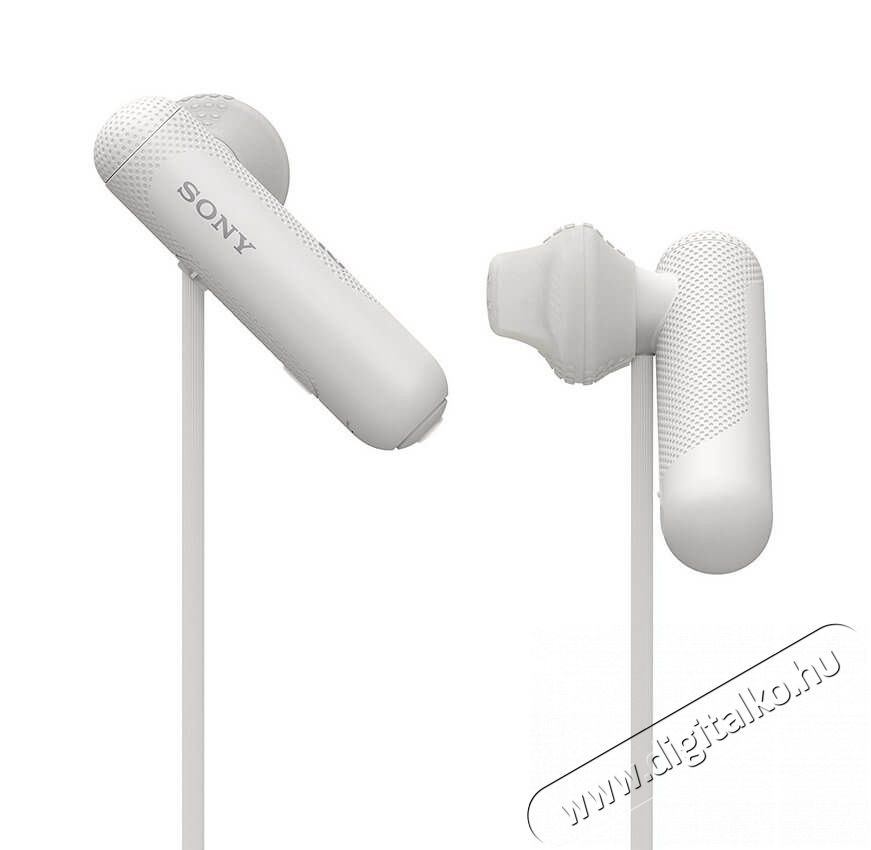 SONY WISP500W Bluetooth sport fülhallgató headset - fehér Audio-Video / Hifi / Multimédia - Fül és Fejhallgatók - Fülhallgató mikrofonnal / headset - 337585