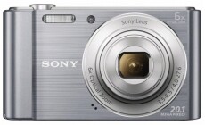 SONY DSC-W810S digitális fényképezőgép - ezüst Fényképezőgép / kamera - Kompakt fényképezőgép - Normál tudású kompakt - 279895