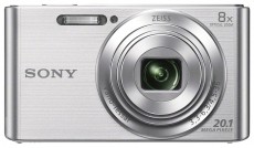 SONY DSC-W830 - ezüst Fényképezőgép / kamera - Kompakt fényképezőgép - Normál tudású kompakt - 279891