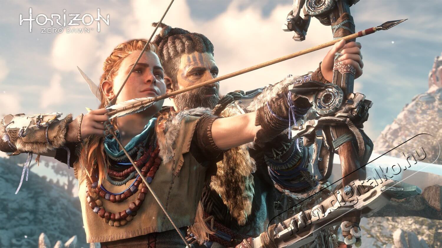 SONY Horizon Zero Dawn PS4 konzol játék szoftver Iroda és számítástechnika - Játék konzol - Playstation 4 (PS4) konzol - 332807