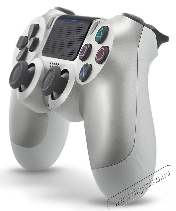 SONY PlayStation 4 (PS4) Dualshock 4 kontroller V2 - ezüst Iroda és számítástechnika - Játék konzol - Kontroller - 327959