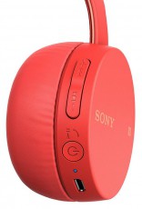 SONY WHCH400R Bluetooth fejhallgató headset - piros Audio-Video / Hifi / Multimédia - Fül és Fejhallgatók - Fejhallgató mikrofonnal / headset - 337574