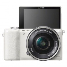 SONY ALPHA 5100 fehér + 16-50MM f/3,5 - 5,6 kit Fényképezőgép / kamera - MILC cserélhető objektíves kompakt fényképezőgép - 354426