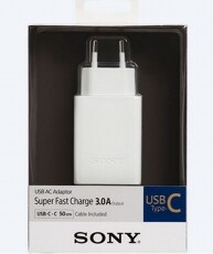 SONY CP-AD3 USB-C hálózati töltő 3A Akkuk és töltők - Li-ion akkumulátor és töltő (gyári) - Töltő / hálózati adapter - 332799