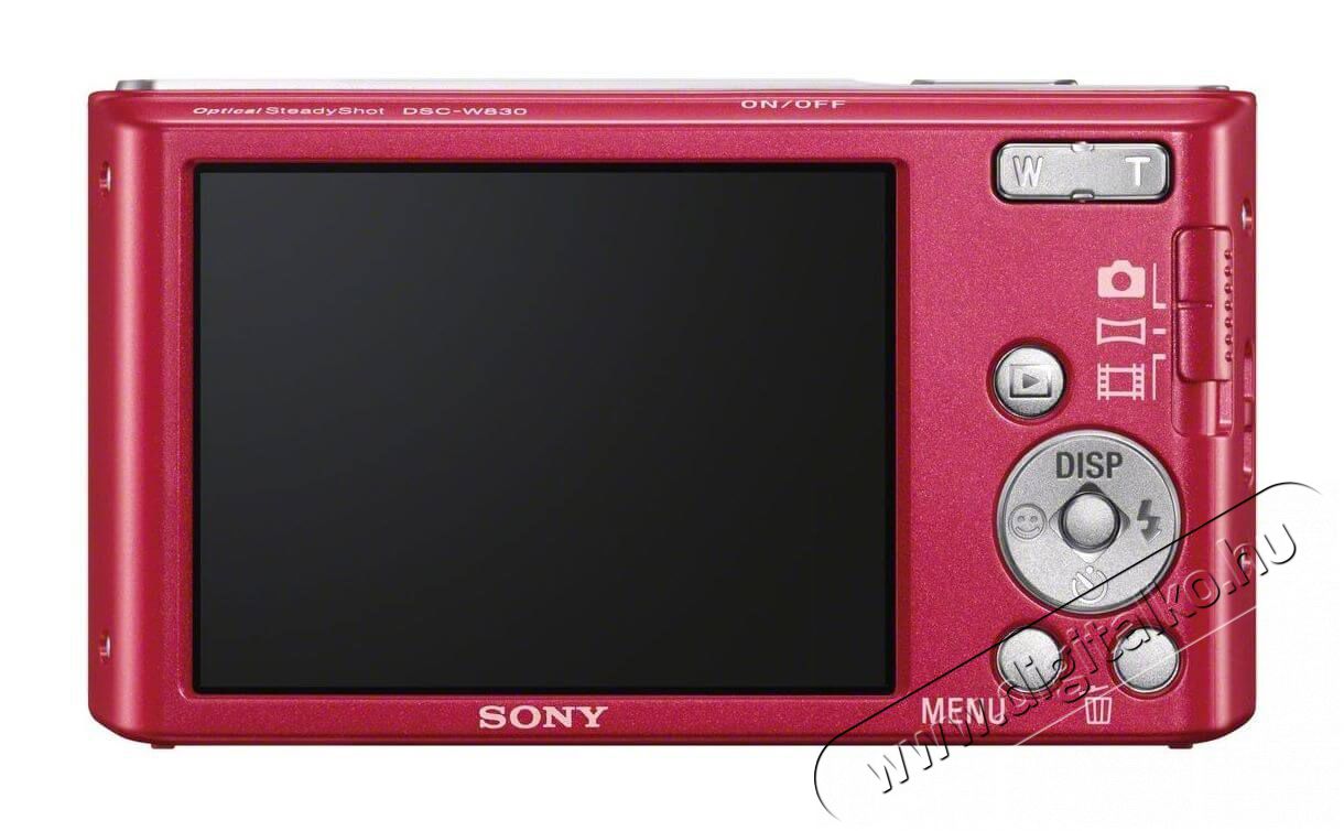 SONY DSC-W830P digitális fényképezőgép - rózsaszín  Fényképezőgép / kamera - Kompakt fényképezőgép - Normál tudású kompakt - 337568