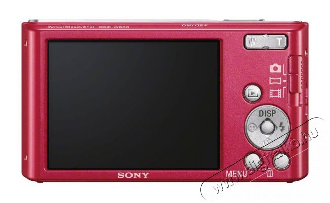 SONY DSC-W830P digitális fényképezőgép - rózsaszín  Fényképezőgép / kamera - Kompakt fényképezőgép - Normál tudású kompakt - 337568