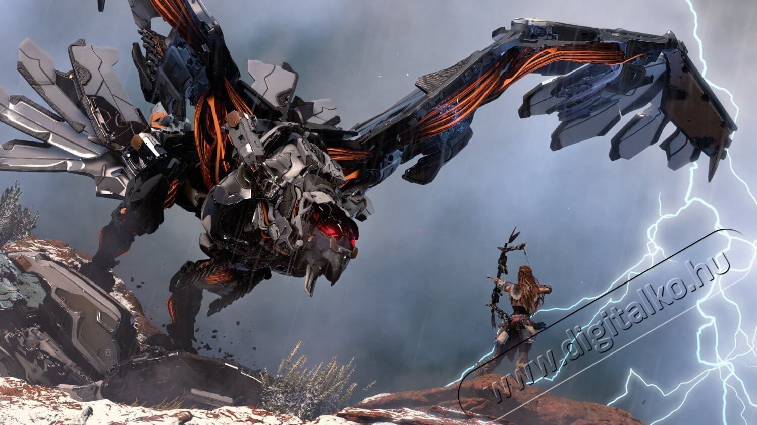SONY Horizon Zero Dawn PS4 konzol játék szoftver Iroda és számítástechnika - Játék konzol - Playstation 4 (PS4) konzol - 332807