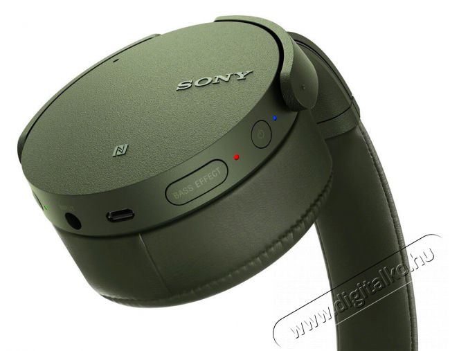 SONY MDR-XB950N1G Extra Bass zajszűrős Bluetooth fejhallgató - zöld Audio-Video / Hifi / Multimédia - Fül és Fejhallgatók - Fejhallgató - 320396