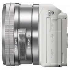 SONY ALPHA 5100 fehér + 16-50MM f/3,5 - 5,6 kit Fényképezőgép / kamera - MILC cserélhető objektíves kompakt fényképezőgép - 354426