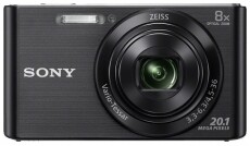 SONY DSC-W830 - fekete Fényképezőgép / kamera - Kompakt fényképezőgép - Normál tudású kompakt - 279890