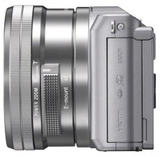 SONY Alpha 5000 + 16-50mm Kit - ezüst Fényképezőgép / kamera - MILC cserélhető objektíves kompakt fényképezőgép - 279908