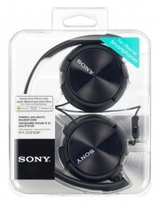 SONY MDR-ZX310APB mikrofonos fejhallgató - fekete Audio-Video / Hifi / Multimédia - Fül és Fejhallgatók - Fejhallgató mikrofonnal / headset - 297303