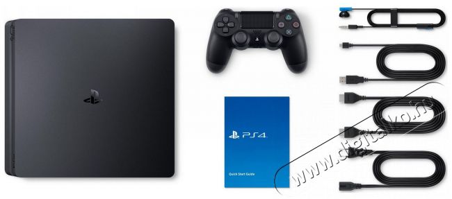 SONY PlayStation 4 (PS4) Slim Jet Black 1TB fekete konzol + FIFA 18 játékszoftver + 2x fekete Dualshock 4 kontroller V2 Iroda és számítástechnika - Játék konzol - Playstation 4 (PS4) konzol - 327948