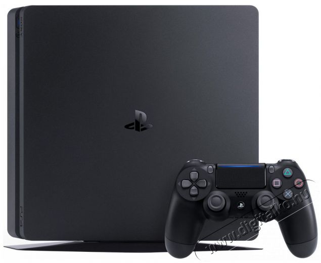 SONY PlayStation 4 (PS4) Slim Jet Black 1TB fekete konzol + 2x Dualshock 4 kontroller V2 Iroda és számítástechnika - Játék konzol - Playstation 4 (PS4) konzol - 327945