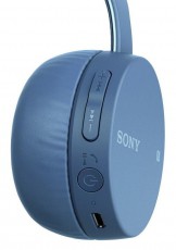 SONY WH-CH400L Bluetooth fejhallgató - kék  Audio-Video / Hifi / Multimédia - Fül és Fejhallgatók - Fejhallgató mikrofonnal / headset - 337573
