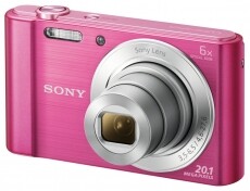 SONY DSC-W810P digitális fényképezőgép - rózsaszín Fényképezőgép / kamera - Kompakt fényképezőgép - Normál tudású kompakt - 279896