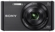 SONY DSC-W830 - fekete Fényképezőgép / kamera - Kompakt fényképezőgép - Normál tudású kompakt - 279890