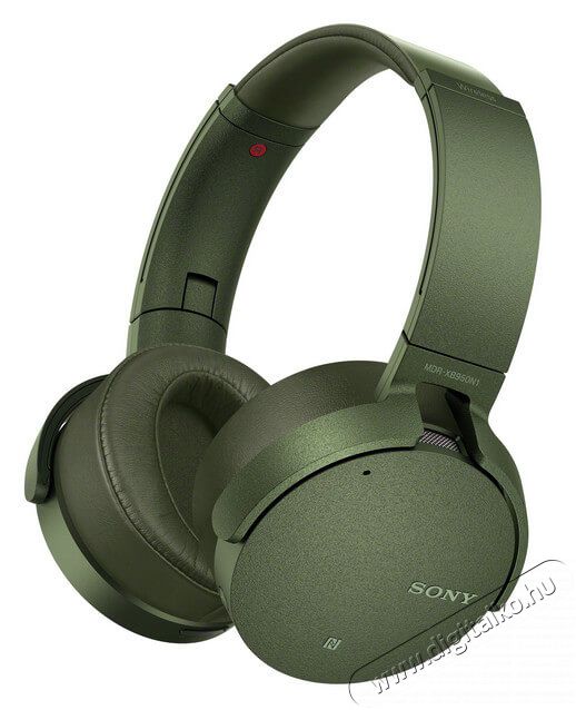 SONY MDR-XB950N1G Extra Bass zajszűrős Bluetooth fejhallgató - zöld Audio-Video / Hifi / Multimédia - Fül és Fejhallgatók - Fejhallgató - 320396