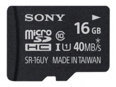SONY microSDHC 16GB Class 10 - SR16UYA Memória kártya / Pendrive - MicroSD / MicroSDHC kártya - 294386