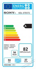 SONY KDL-37EX720 Televíziók - LED televízió - 720p HD Ready felbontású - 252644