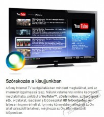 SONY KDL-37EX720 Televíziók - LED televízió - 720p HD Ready felbontású - 252644