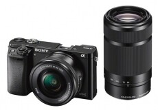 SONY Alpha 6000 + 16-50mm + 55-210mm Fényképezőgép / kamera - MILC cserélhető objektíves kompakt fényképezőgép - 279913
