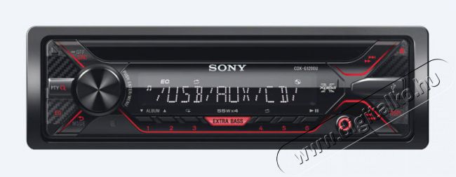 SONY CDXG1200U autórádió fejegység Autóhifi / Autó felszerelés - Autórádió fejegység - Autórádió fejegység - 316873