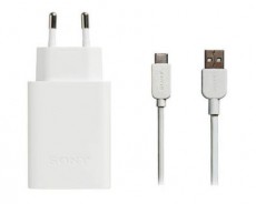SONY CP-AD2ACWC USB-A/C hálózati töltő 2,1A Akkuk és töltők - Li-ion akkumulátor és töltő (gyári) - Töltő / hálózati adapter - 332797
