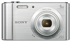 SONY DSC-W800 - ezüst Fényképezőgép / kamera - Kompakt fényképezőgép - Normál tudású kompakt - 279898