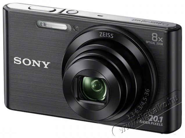 SONY DSC-W830 - fekete Fényképezőgép / kamera - Kompakt fényképezőgép - Normál tudású kompakt - 279890
