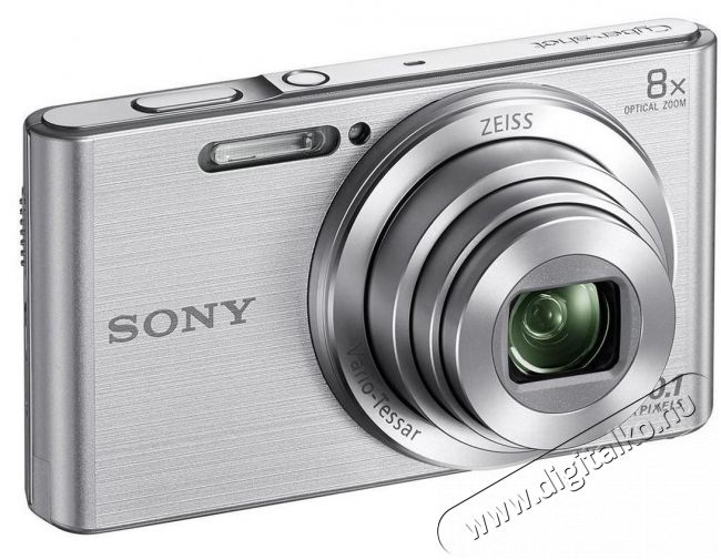 SONY DSCW830S Digitális fényképezőgép - ezüst + 32GB SDHC memóriakártya Fényképezőgép / kamera - MILC cserélhető objektíves kompakt fényképezőgép - 362015