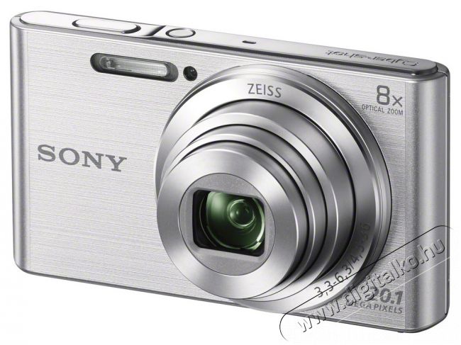 SONY DSC-W830 - ezüst Fényképezőgép / kamera - Kompakt fényképezőgép - Normál tudású kompakt - 279891