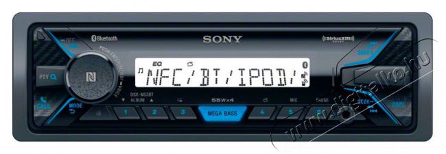 SONY DSXM55BT autórádió fejegység Autóhifi / Autó felszerelés - Autórádió fejegység - Autórádió fejegység - 316879