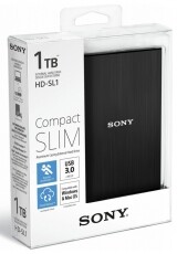 SONY HD-SL1BEU külső merevlemez Iroda és számítástechnika - Adattároló / merevlemez - Külső HDD - 298372