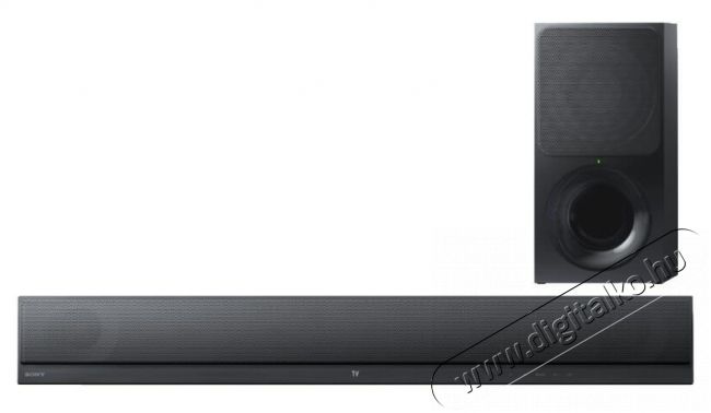 SONY HT-CT390 2.1 hangprojektor - fekete Audio-Video / Hifi / Multimédia - Hangprojektor / soundbar - Mélyládával - 346175