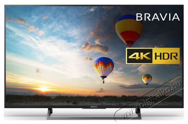 SONY Bravia KD-43XE8005BAEP Ultra HD Smart LED televízió Televíziók - LED televízió - UHD 4K felbontású - 316885