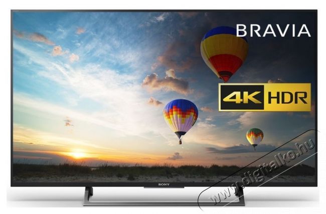 SONY Bravia KD-55XE8096BAEP Ultra HD Smart LED televízió Televíziók - LED televízió - UHD 4K felbontású - 319261