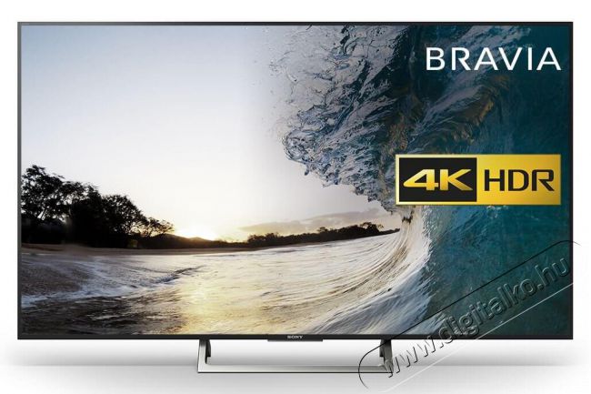 SONY Bravia KD-55XE8505BAEP Ultra HD Smart LED televízió Televíziók - LED televízió - UHD 4K felbontású - 319262