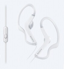 SONY MDRAS210APW.CE7 mikrofonos fülhallgató - fehér Audio-Video / Hifi / Multimédia - Fül és Fejhallgatók - Fülhallgató mikrofonnal / headset - 309501