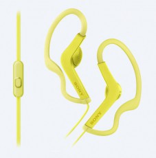 SONY MDRAS210APY.CE7 mikrofonos fülhallgató - sárga Audio-Video / Hifi / Multimédia - Fül és Fejhallgatók - Fülhallgató mikrofonnal / headset - 309502