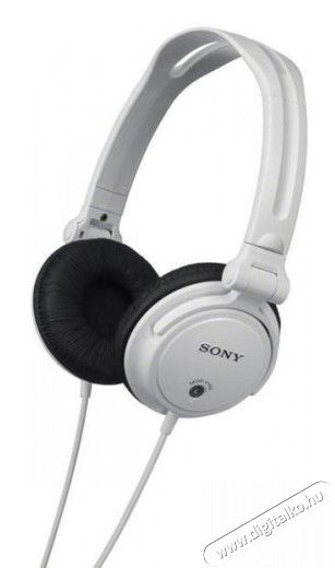 SONY MDR-V150W fejhallgató - fehér Audio-Video / Hifi / Multimédia - Fül és Fejhallgatók - Fejhallgató - 306962