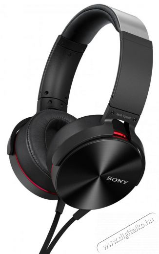 SONY MDR-XB950APB Extra Bass mikrofonos fejhallgató - fekete Audio-Video / Hifi / Multimédia - Fül és Fejhallgatók - Fejhallgató mikrofonnal / headset - 306975