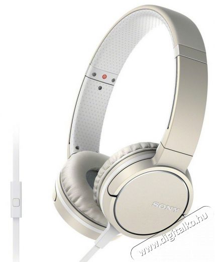 SONY MDRZX660APC.CE7 fejhallgató - krém Audio-Video / Hifi / Multimédia - Fül és Fejhallgatók - Fejhallgató - 309510