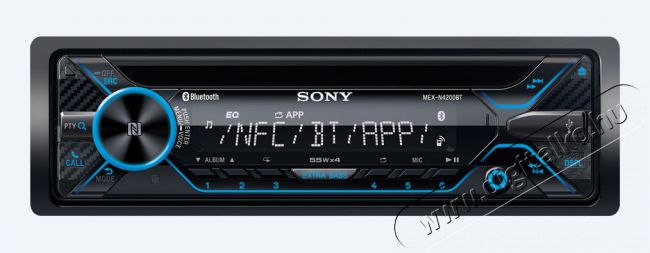SONY MEXN4200BT.EUR autóhifi fejegység Autóhifi / Autó felszerelés - Autórádió fejegység - Autórádió fejegység - 318087